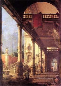 視点 カナレット ヴェネツィア Oil Paintings